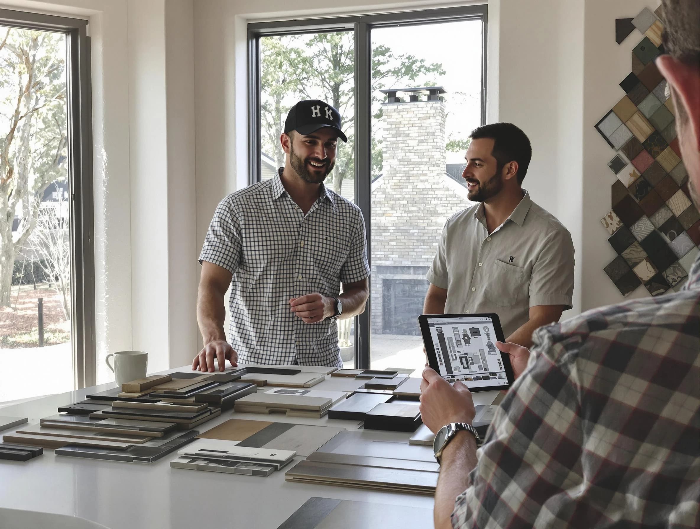 Lake of the Woods Chimney Sweep remodeling a chimney and fireplace in Lake of the Woods, VA
