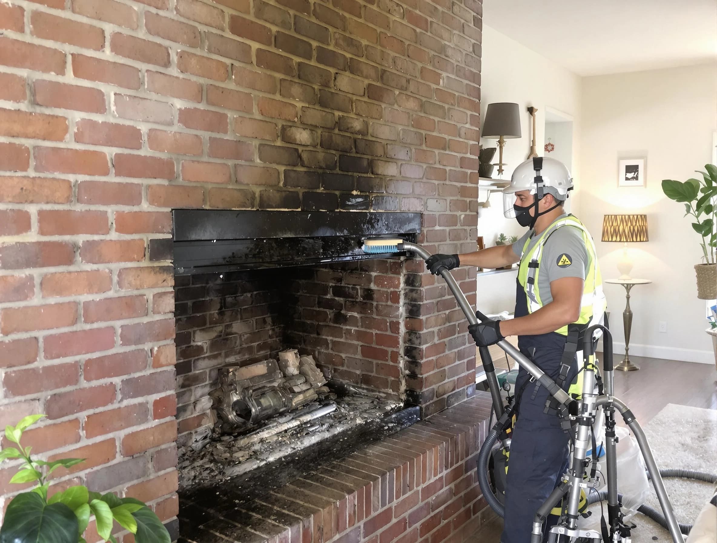 Lake of the Woods Chimney Sweep providing fireplace cleaning services in Lake of the Woods, VA
