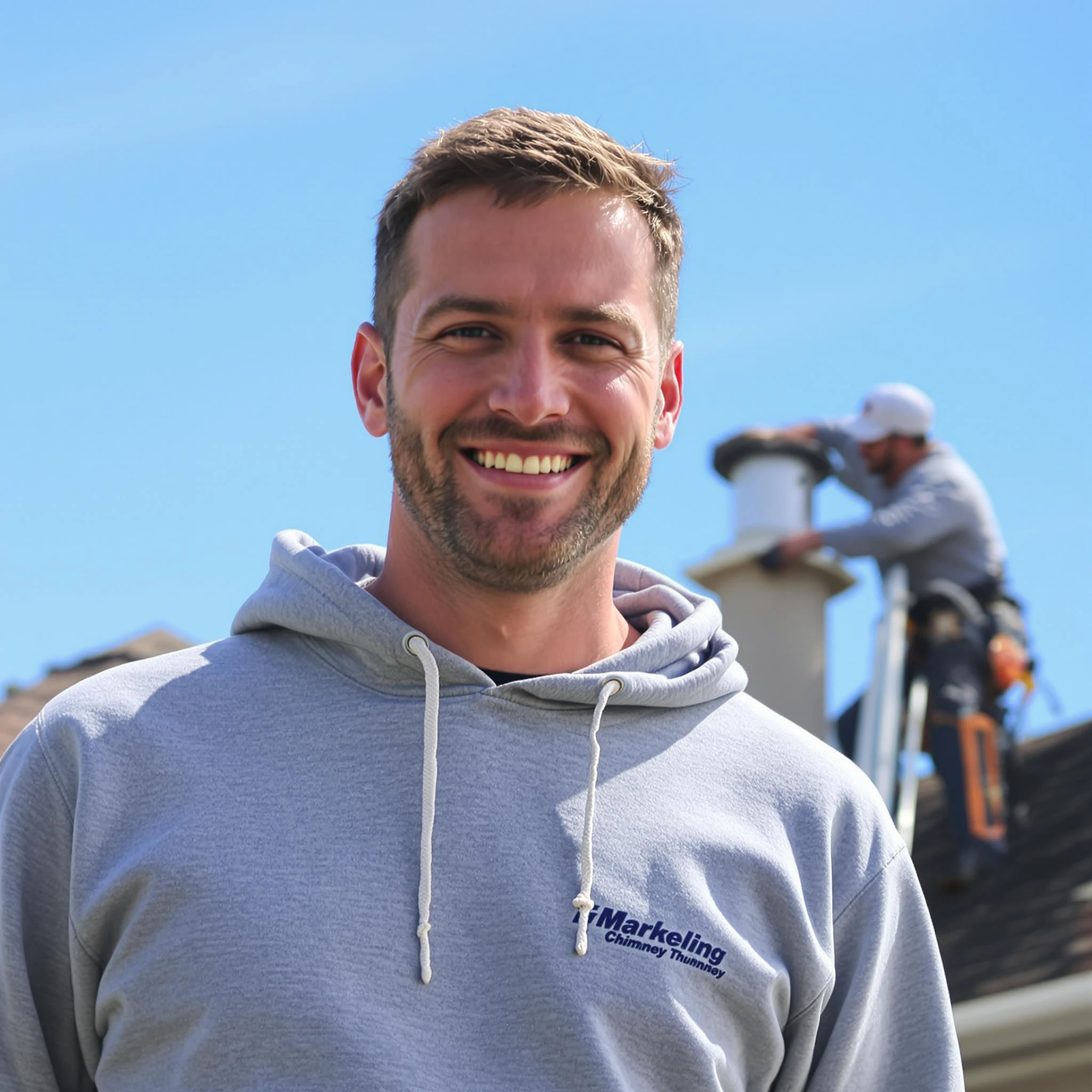 The Lake of the Woods Chimney Sweep team.