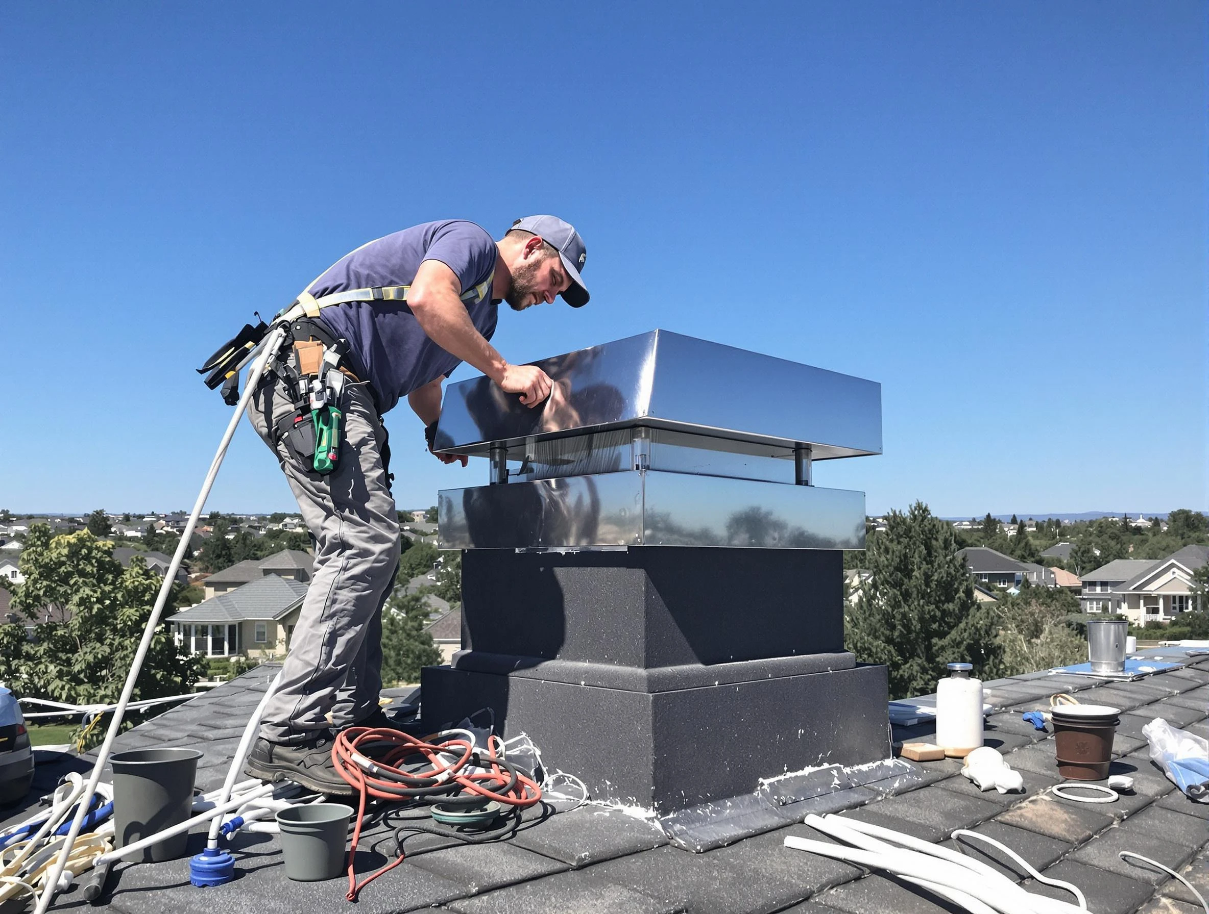 Chimney Cap Services in Lake of the Woods